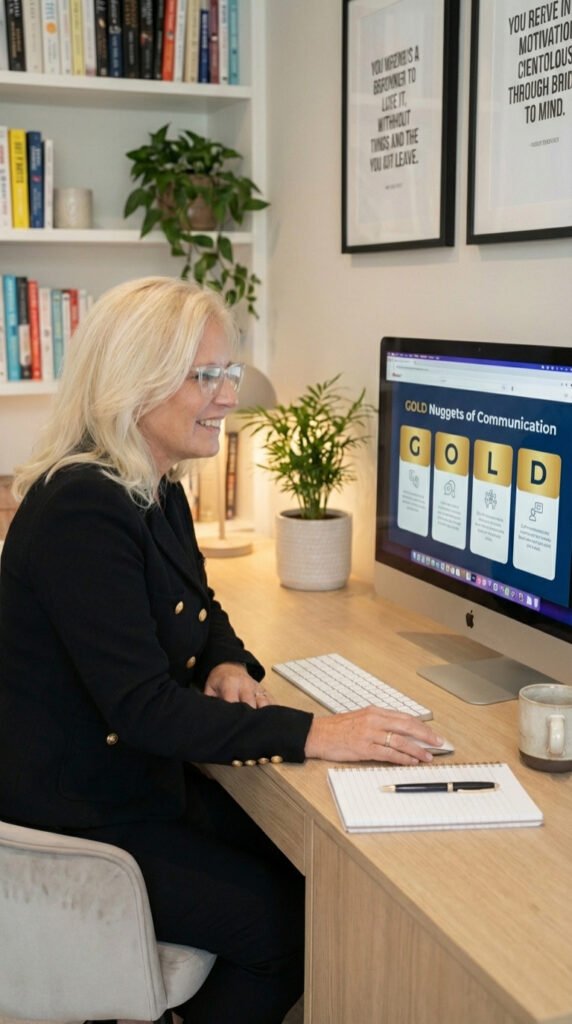 Michelle Matthews GOLD Nuggets of Communication course